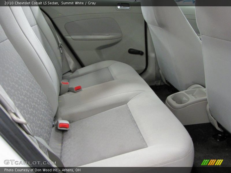 Summit White / Gray 2010 Chevrolet Cobalt LS Sedan