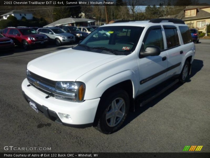 Summit White / Medium Pewter 2003 Chevrolet TrailBlazer EXT LS 4x4