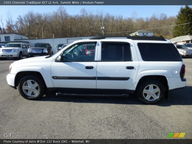 Summit White / Medium Pewter 2003 Chevrolet TrailBlazer EXT LS 4x4