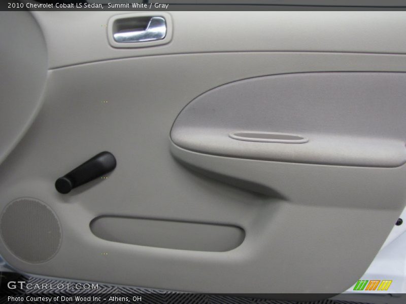 Summit White / Gray 2010 Chevrolet Cobalt LS Sedan