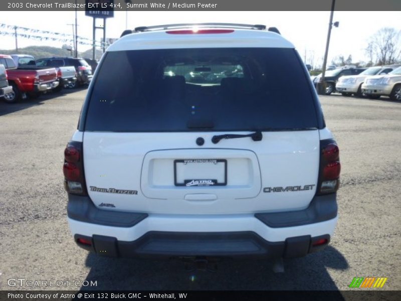 Summit White / Medium Pewter 2003 Chevrolet TrailBlazer EXT LS 4x4