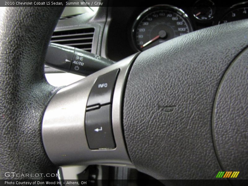 Summit White / Gray 2010 Chevrolet Cobalt LS Sedan