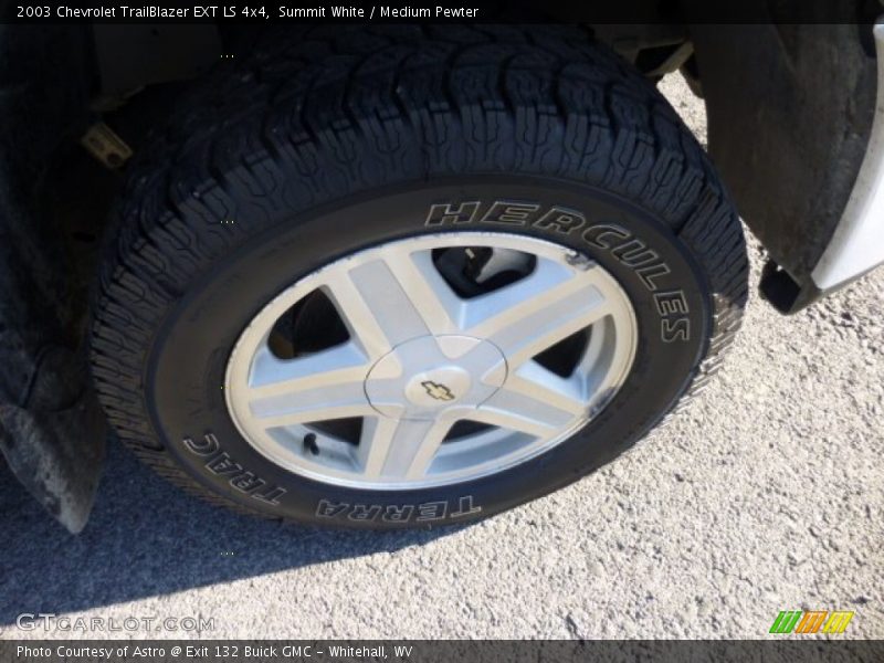 Summit White / Medium Pewter 2003 Chevrolet TrailBlazer EXT LS 4x4