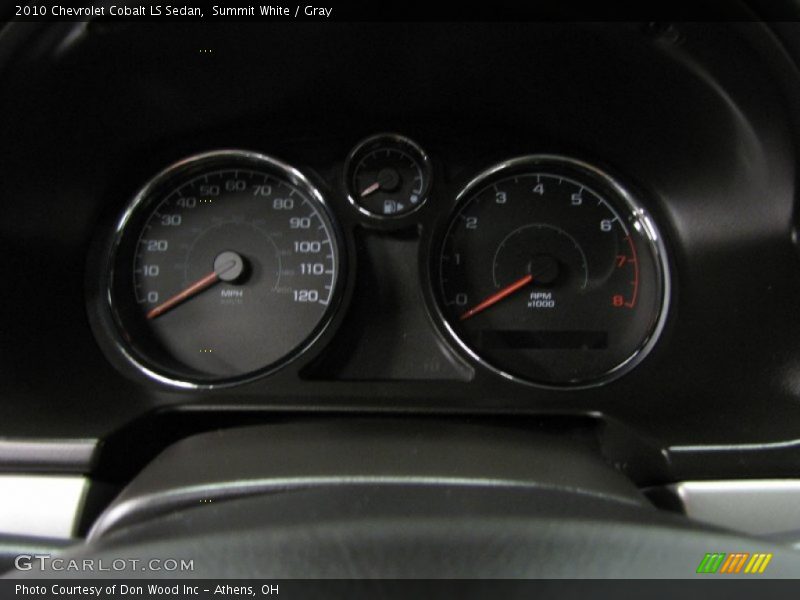 Summit White / Gray 2010 Chevrolet Cobalt LS Sedan