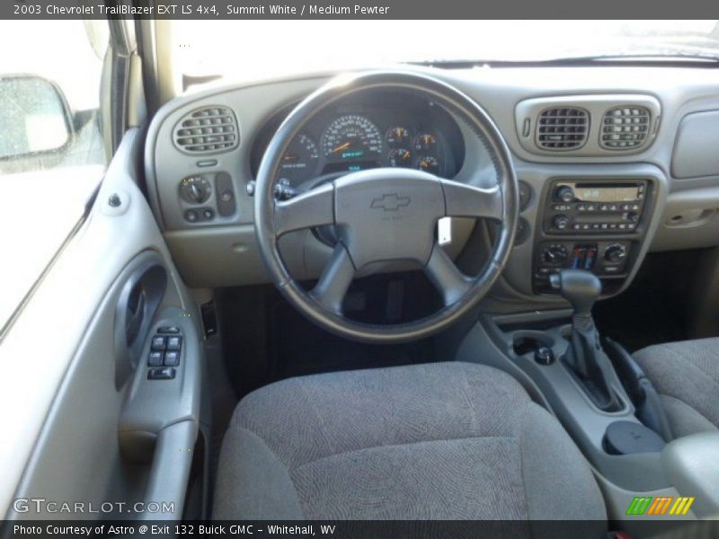 Summit White / Medium Pewter 2003 Chevrolet TrailBlazer EXT LS 4x4