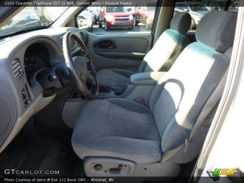 Summit White / Medium Pewter 2003 Chevrolet TrailBlazer EXT LS 4x4