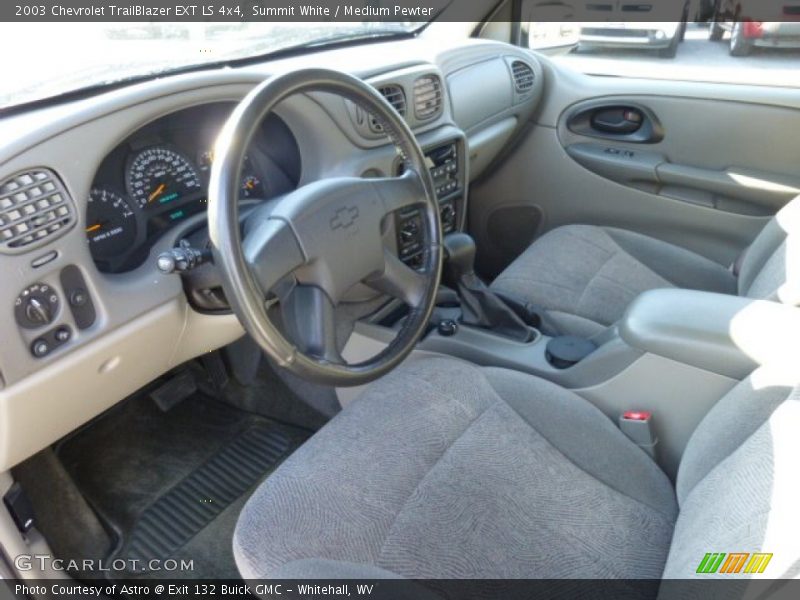 Summit White / Medium Pewter 2003 Chevrolet TrailBlazer EXT LS 4x4
