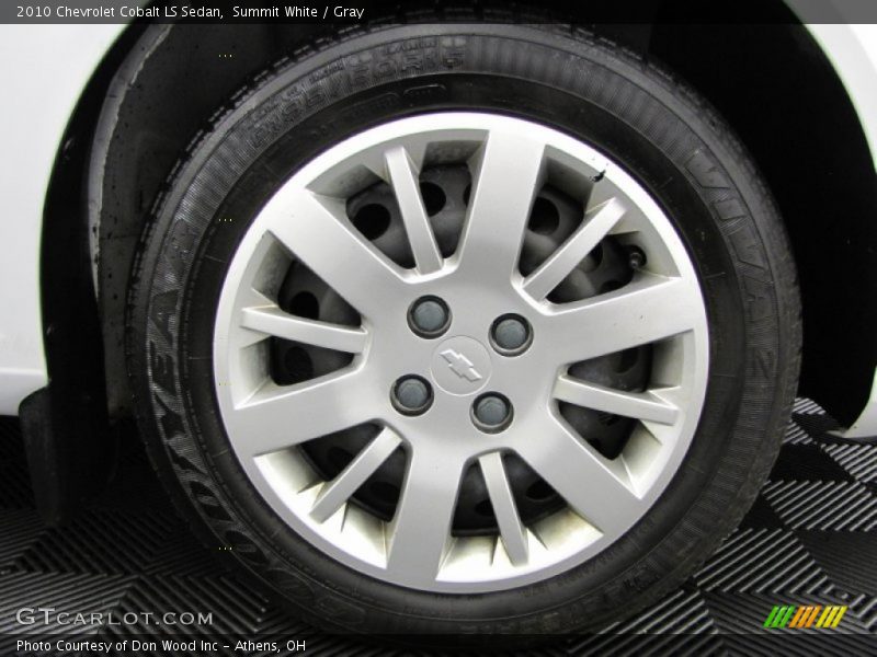 Summit White / Gray 2010 Chevrolet Cobalt LS Sedan