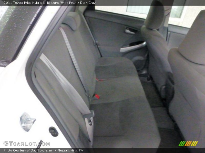 Blizzard White Pearl / Dark Gray 2011 Toyota Prius Hybrid I