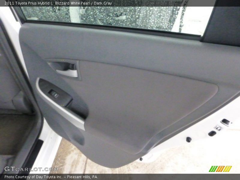 Blizzard White Pearl / Dark Gray 2011 Toyota Prius Hybrid I