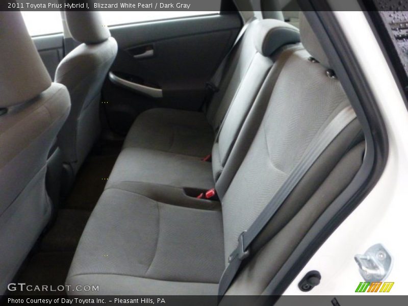 Blizzard White Pearl / Dark Gray 2011 Toyota Prius Hybrid I