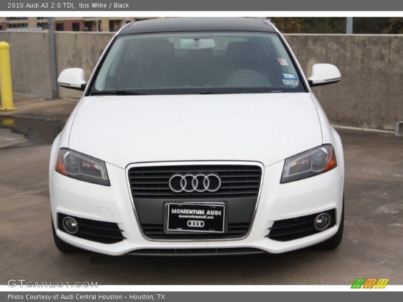 Ibis White / Black 2010 Audi A3 2.0 TDI