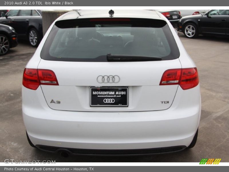 Ibis White / Black 2010 Audi A3 2.0 TDI