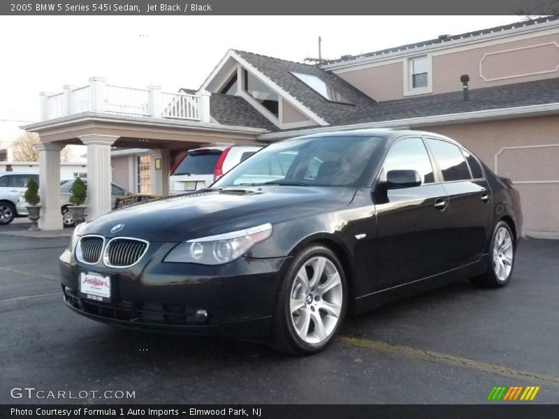 Jet Black / Black 2005 BMW 5 Series 545i Sedan