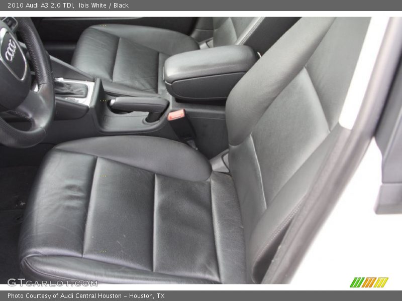 Ibis White / Black 2010 Audi A3 2.0 TDI