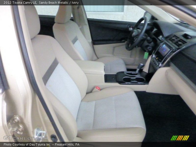 Sandy Beach Metallic / Ivory 2012 Toyota Camry LE
