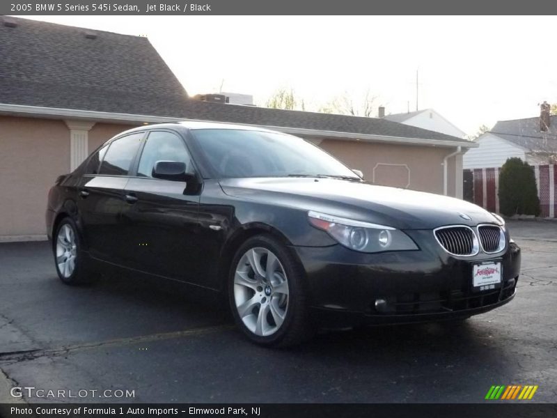 Jet Black / Black 2005 BMW 5 Series 545i Sedan