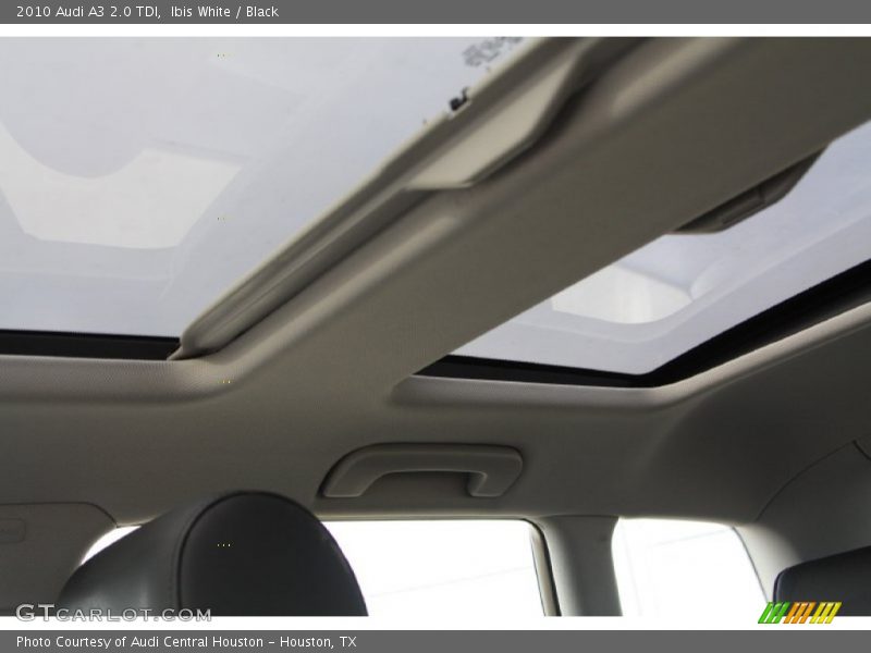 Ibis White / Black 2010 Audi A3 2.0 TDI