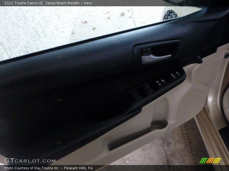 Sandy Beach Metallic / Ivory 2012 Toyota Camry LE