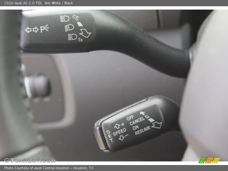 Controls of 2010 A3 2.0 TDI
