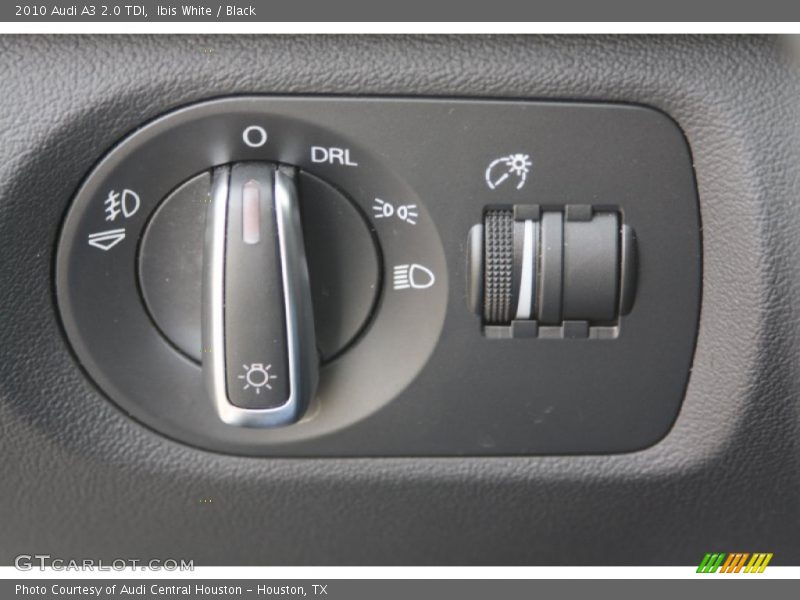 Controls of 2010 A3 2.0 TDI