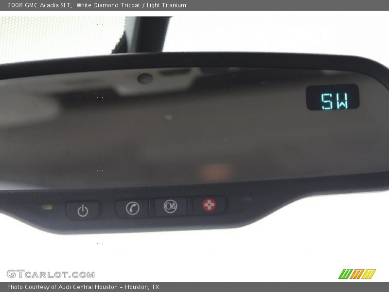 White Diamond Tricoat / Light Titanium 2008 GMC Acadia SLT