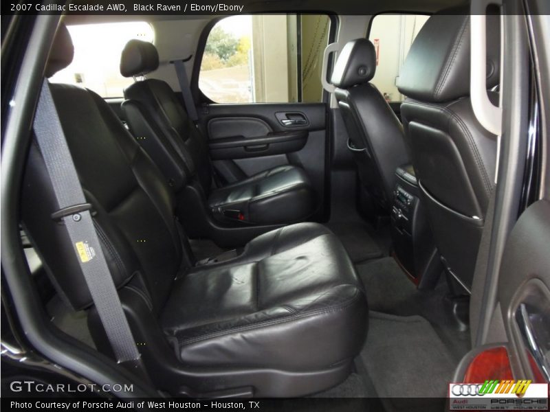Black Raven / Ebony/Ebony 2007 Cadillac Escalade AWD