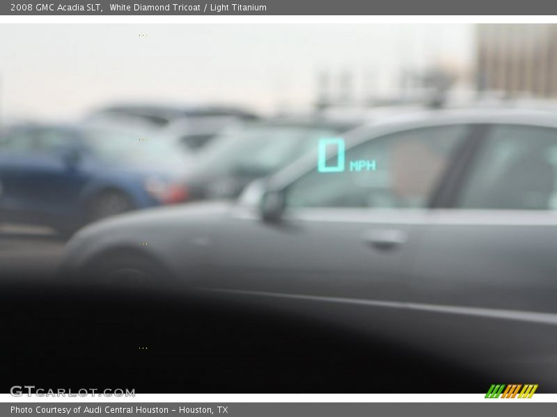 White Diamond Tricoat / Light Titanium 2008 GMC Acadia SLT