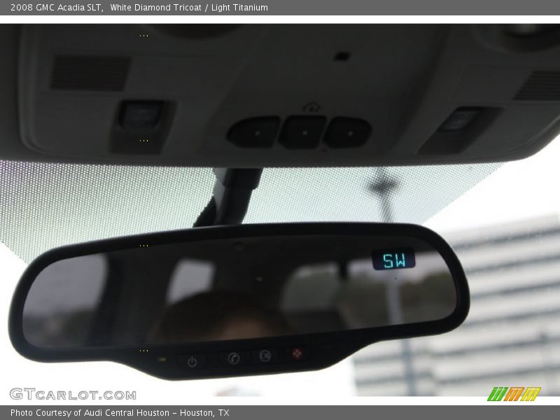 White Diamond Tricoat / Light Titanium 2008 GMC Acadia SLT