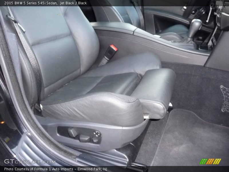 Jet Black / Black 2005 BMW 5 Series 545i Sedan