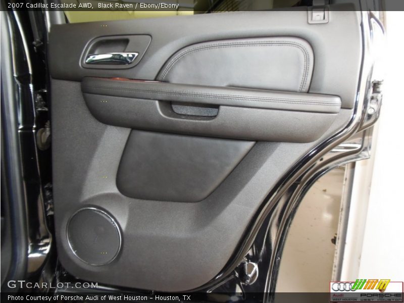 Black Raven / Ebony/Ebony 2007 Cadillac Escalade AWD