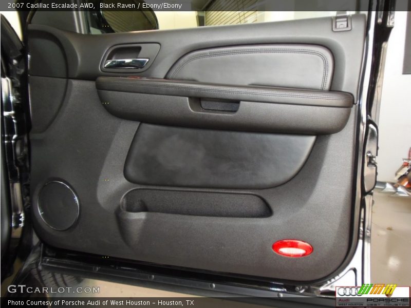 Black Raven / Ebony/Ebony 2007 Cadillac Escalade AWD