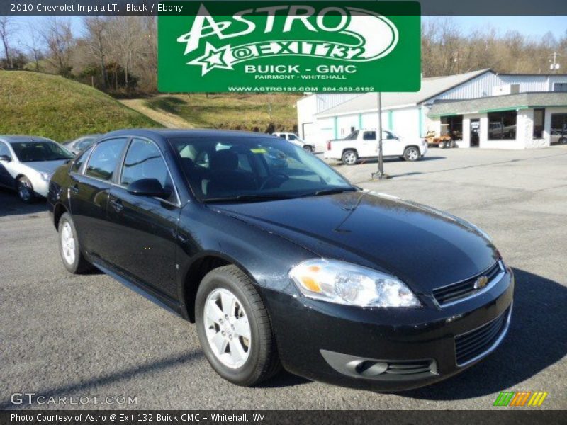 Black / Ebony 2010 Chevrolet Impala LT