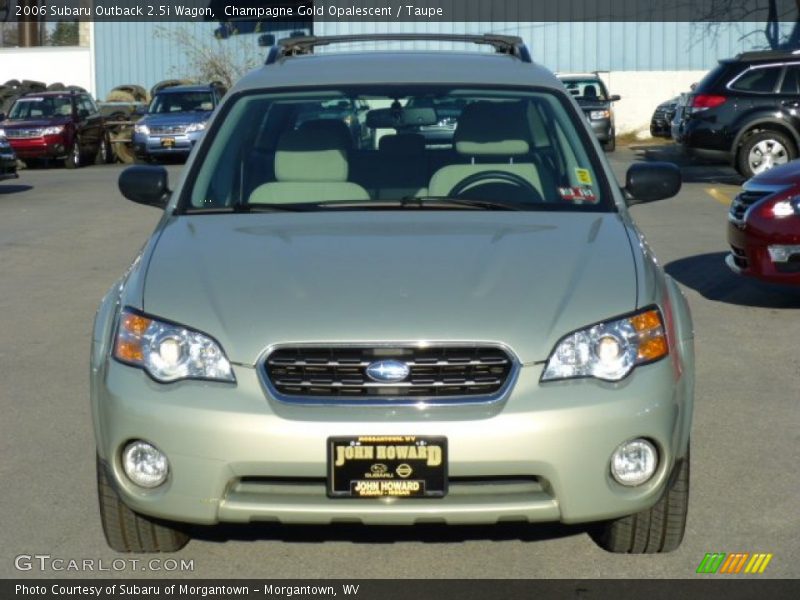 Champagne Gold Opalescent / Taupe 2006 Subaru Outback 2.5i Wagon