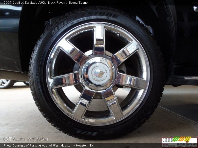 Black Raven / Ebony/Ebony 2007 Cadillac Escalade AWD