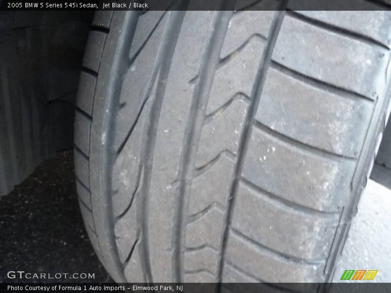 Jet Black / Black 2005 BMW 5 Series 545i Sedan