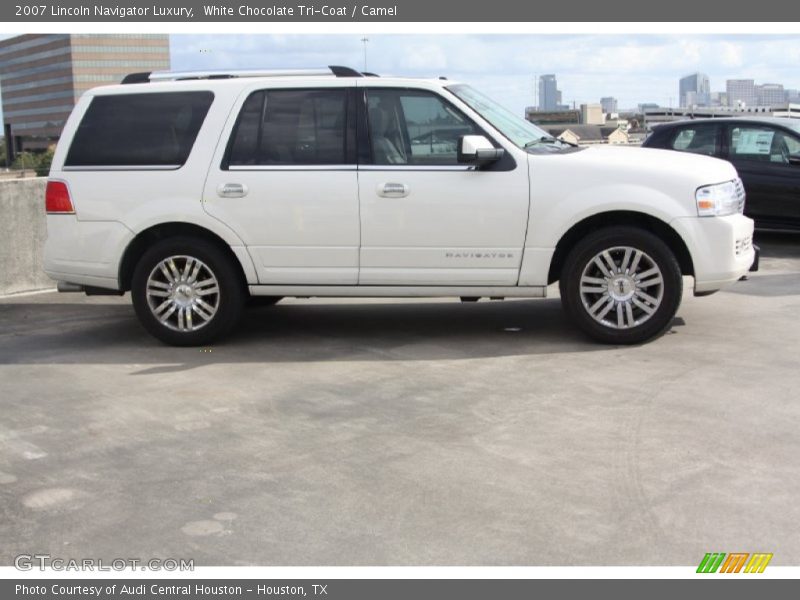 White Chocolate Tri-Coat / Camel 2007 Lincoln Navigator Luxury