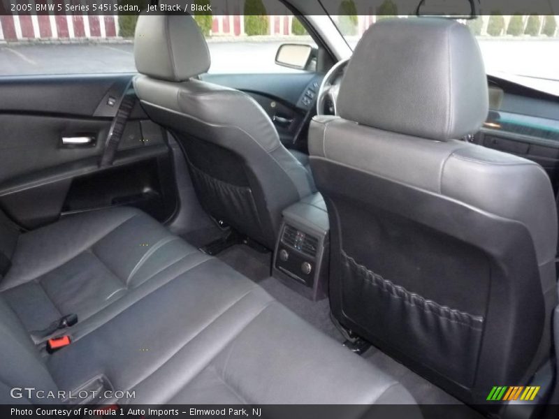 Jet Black / Black 2005 BMW 5 Series 545i Sedan
