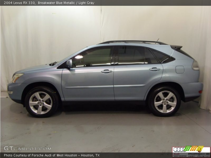 Breakwater Blue Metallic / Light Gray 2004 Lexus RX 330