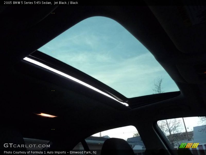 Jet Black / Black 2005 BMW 5 Series 545i Sedan