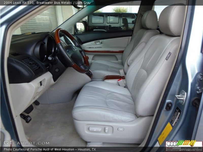 Breakwater Blue Metallic / Light Gray 2004 Lexus RX 330