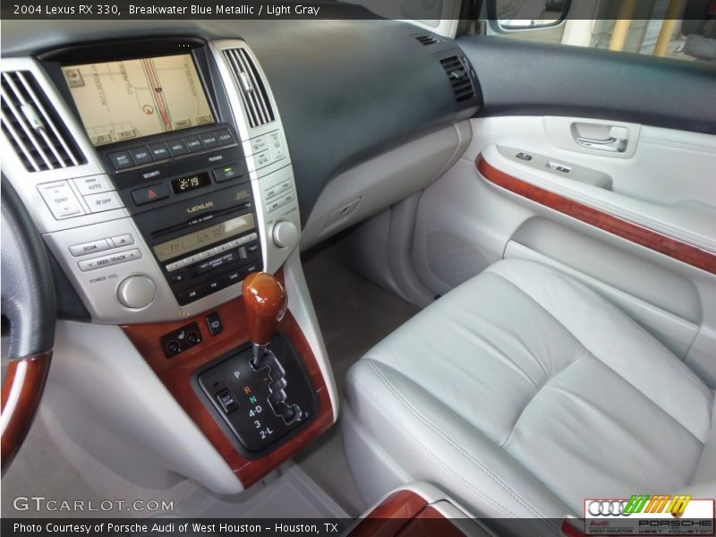 Breakwater Blue Metallic / Light Gray 2004 Lexus RX 330