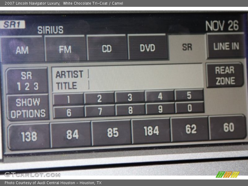 White Chocolate Tri-Coat / Camel 2007 Lincoln Navigator Luxury