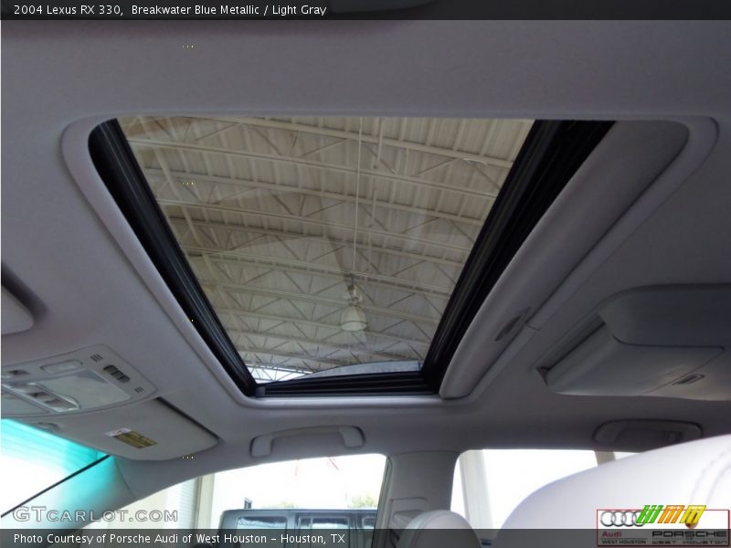Breakwater Blue Metallic / Light Gray 2004 Lexus RX 330