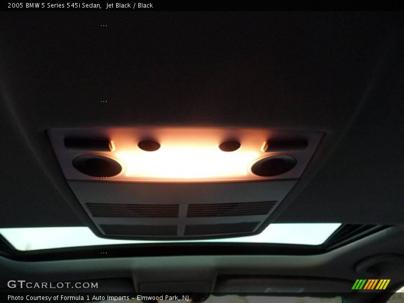 Jet Black / Black 2005 BMW 5 Series 545i Sedan