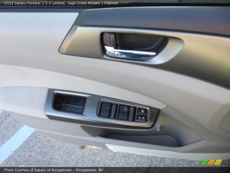 Sage Green Metallic / Platinum 2013 Subaru Forester 2.5 X Limited