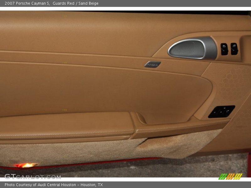 Guards Red / Sand Beige 2007 Porsche Cayman S