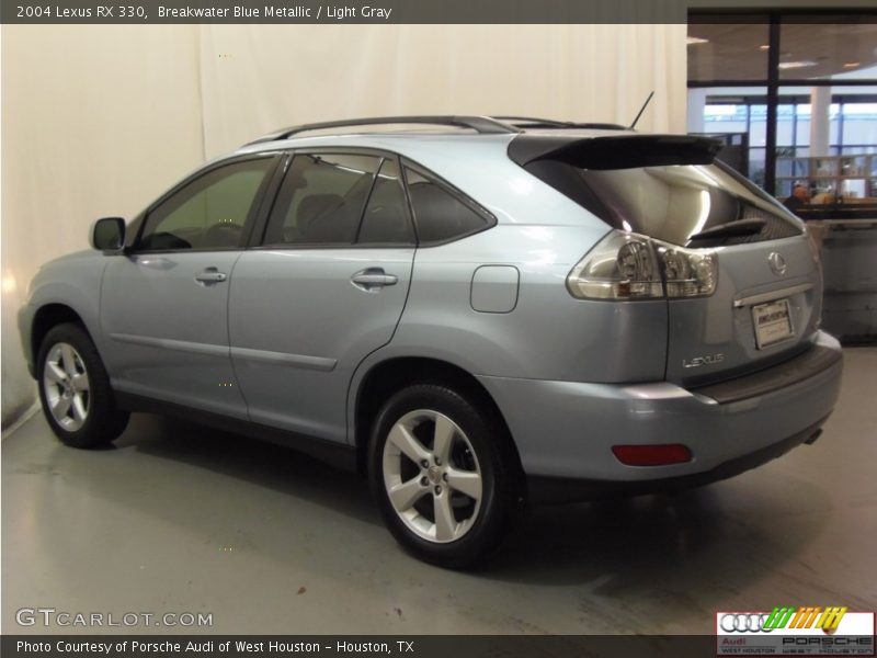 Breakwater Blue Metallic / Light Gray 2004 Lexus RX 330