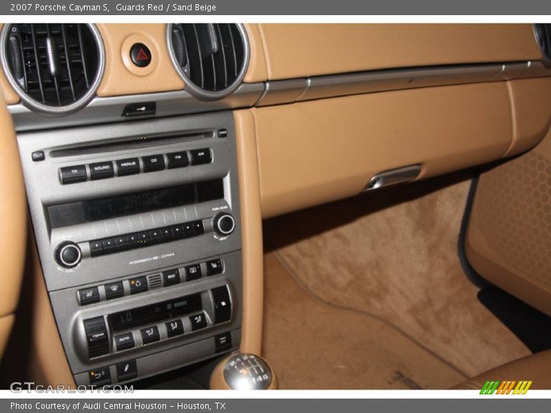 Guards Red / Sand Beige 2007 Porsche Cayman S