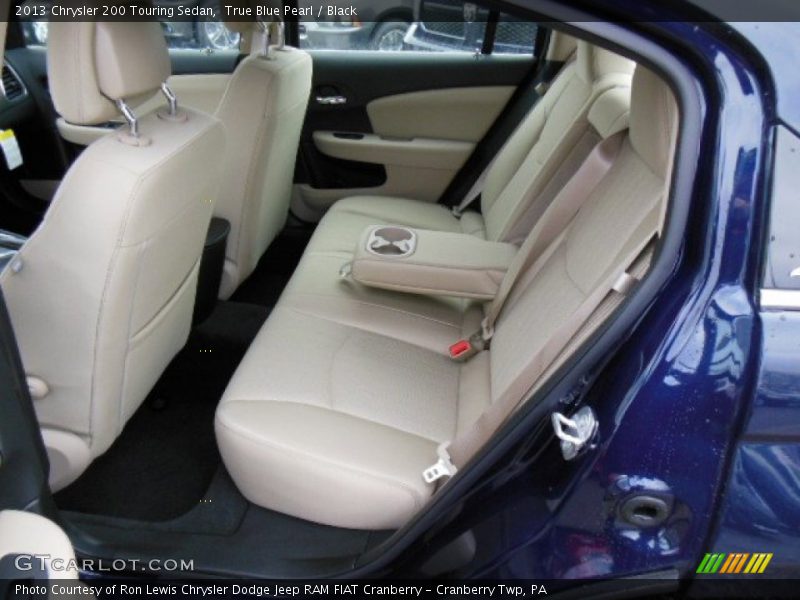 True Blue Pearl / Black 2013 Chrysler 200 Touring Sedan